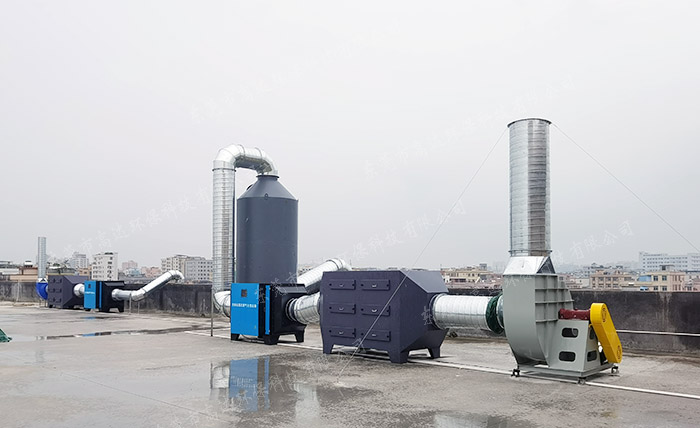 玩具廠印花廢氣處理設備 玩具廠印花廢氣處理設備